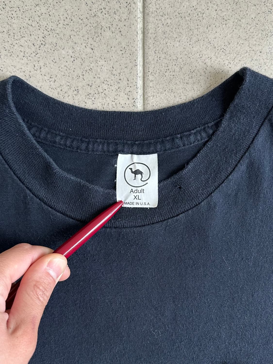 90s 빈티지 카멜 시가렛 티셔츠 XL 상품이미지5