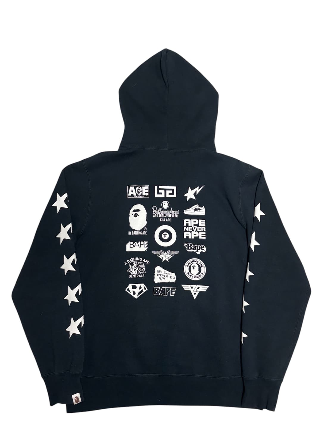 [정품] 베이프 풀 로고 프린트 후드티 XL 상품이미지2