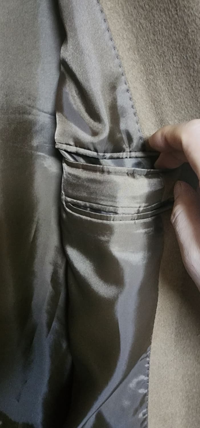 유니클로 남성 울 캐시미어 체스터 코트xl 새급 상품이미지7