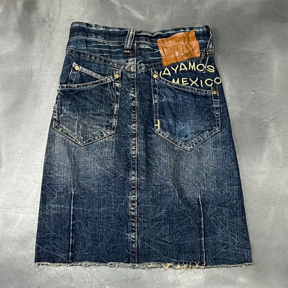  Antgauge 자수 데님 스커트 y15552 상품이미지2