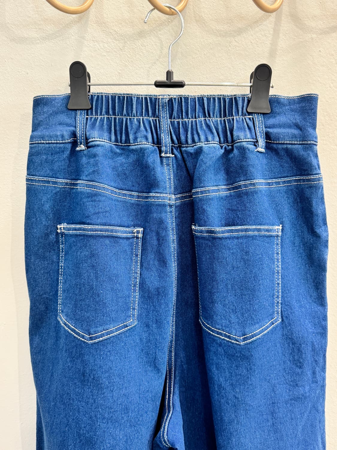 japan vintage 뒷밴딩 하이&와이드 데님 상품이미지6