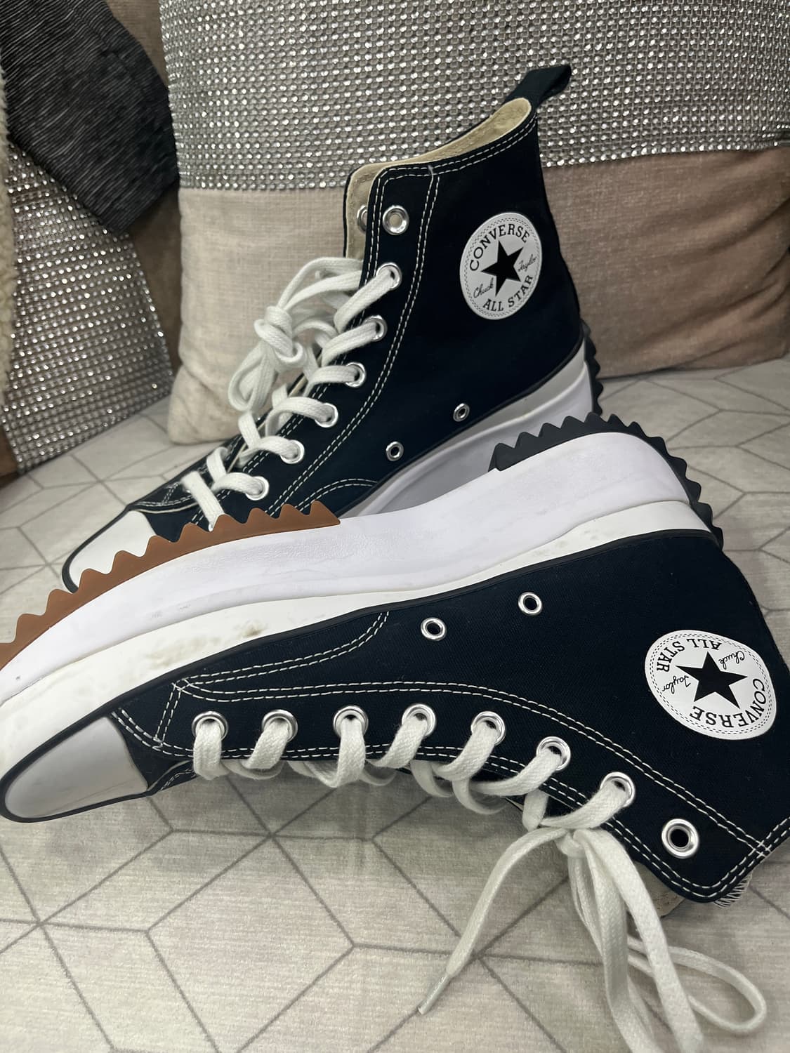 컨버스 런스타 하이크 블랙 운동화 상품이미지3