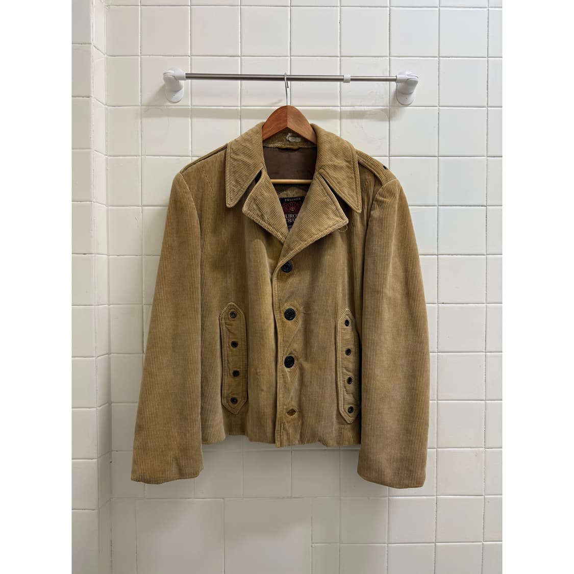 70s 메탈 아일렛 빈티지 코듀로이 자켓 상품이미지1