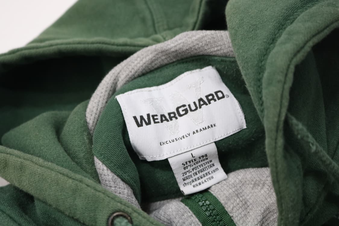 WEARGUARD 웨어가드 빈티지 포레스트 그린 후드 집업 (L) 상품이미지6