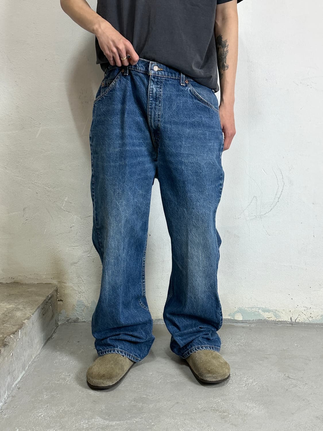 90's USA 빈티지 리바이스 517 오렌지탭 부츠컷 상품이미지1