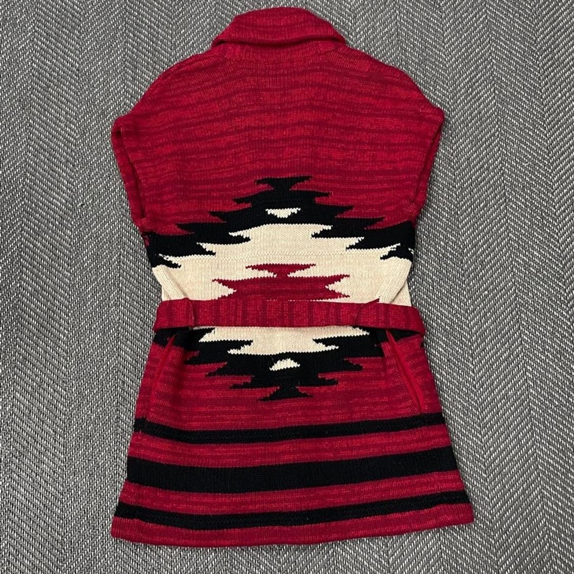 랄프로렌 진 나바호 패턴 베스트 v0206 상품이미지2