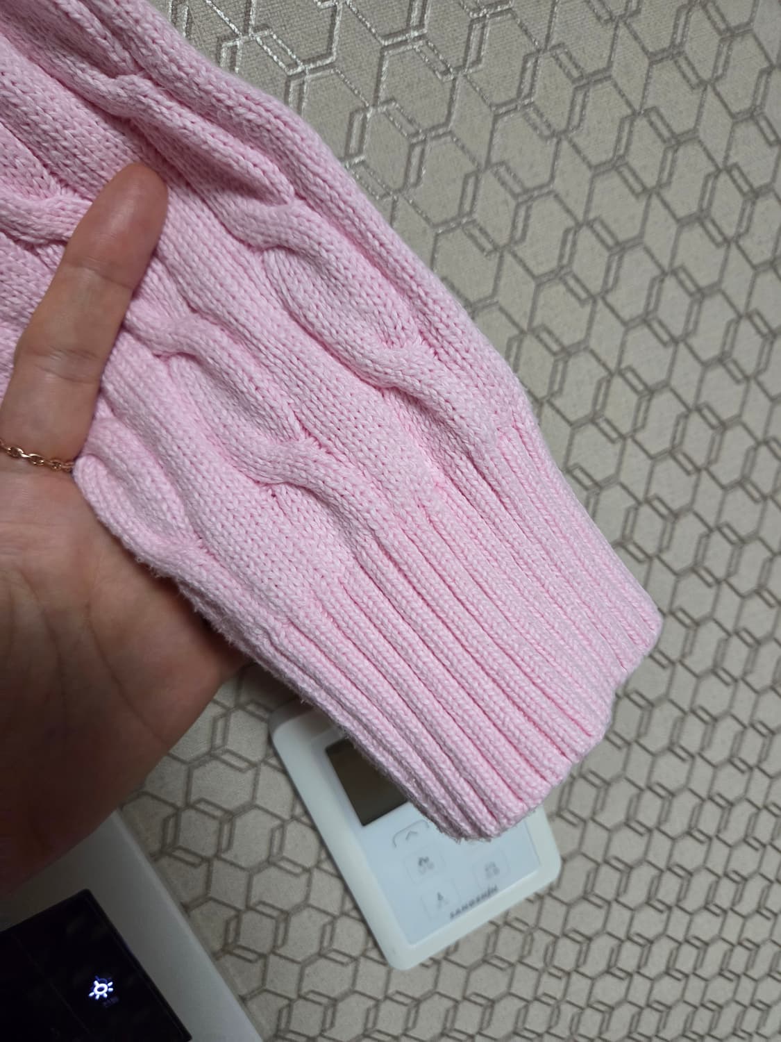 폴로 랄프로렌  남성 꽈배기 니트 L  상품이미지2