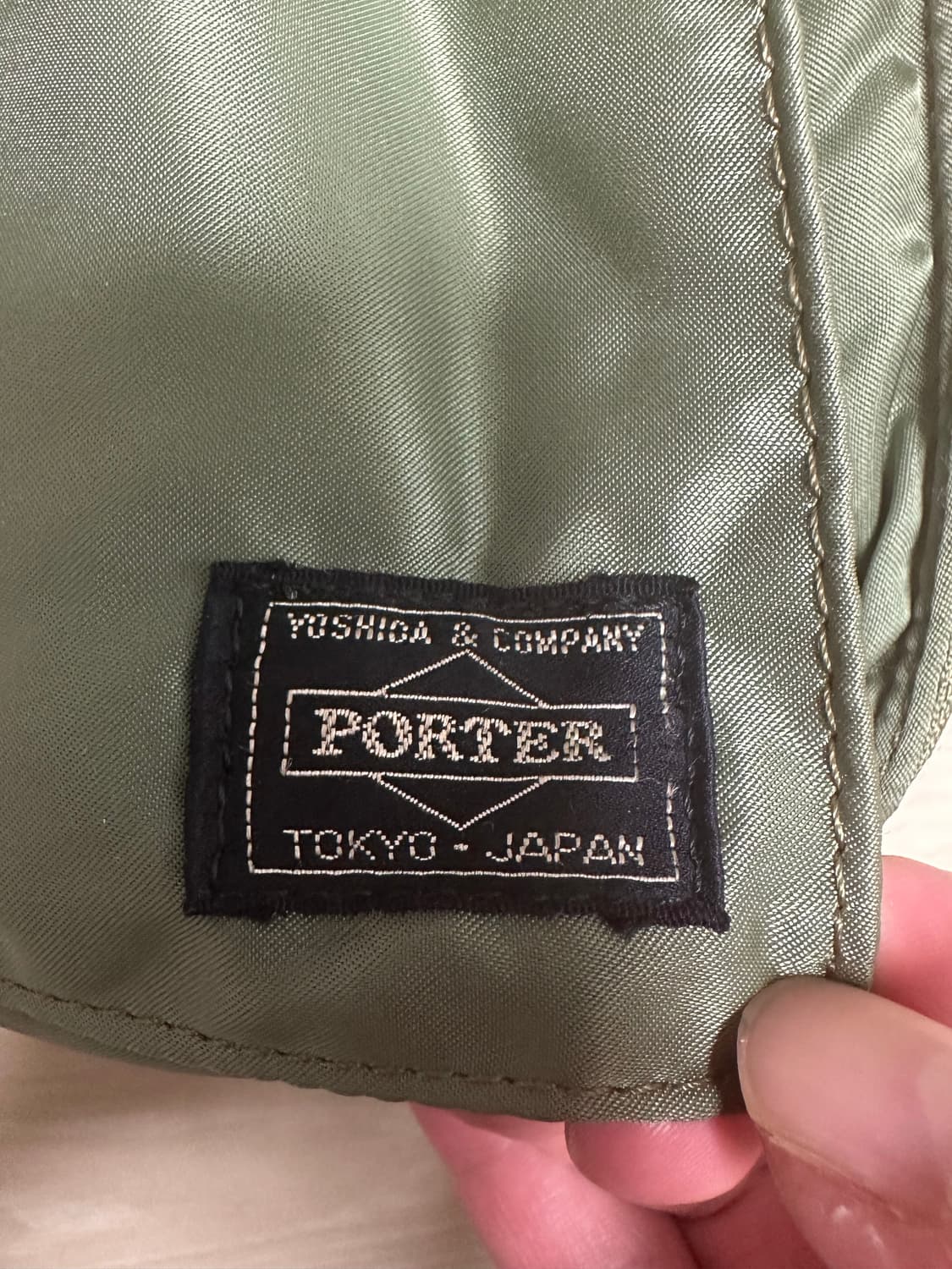 PORTER 요시다 포터 탱커 숄더백 세이지 그린 XL 상품이미지2
