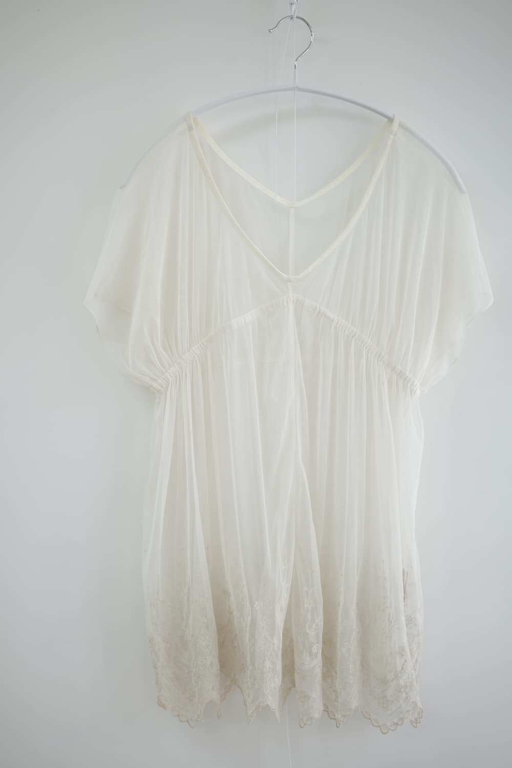 Layered chiffon lace blouse 상품이미지1