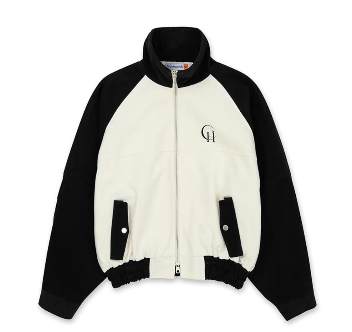 하이키클럽 콘트라스트 점퍼 [블랙] 상품이미지2