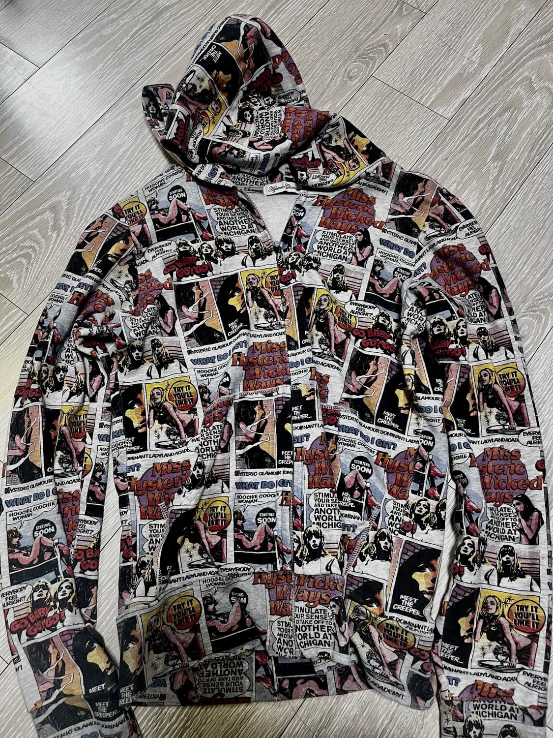 히스테릭 글래머 후드집업 상품이미지4