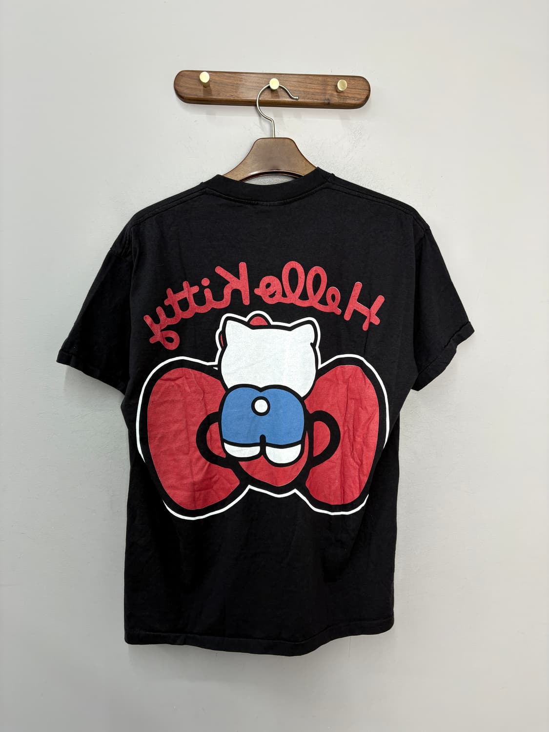 빈티지 헬로키티 y2k 블랙 반팔티 A3694 상품이미지4