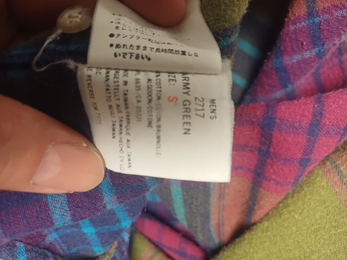 Woolrich 빈티지 플란넬 셔츠 / 한국 M~L / 코튼100 상품이미지9