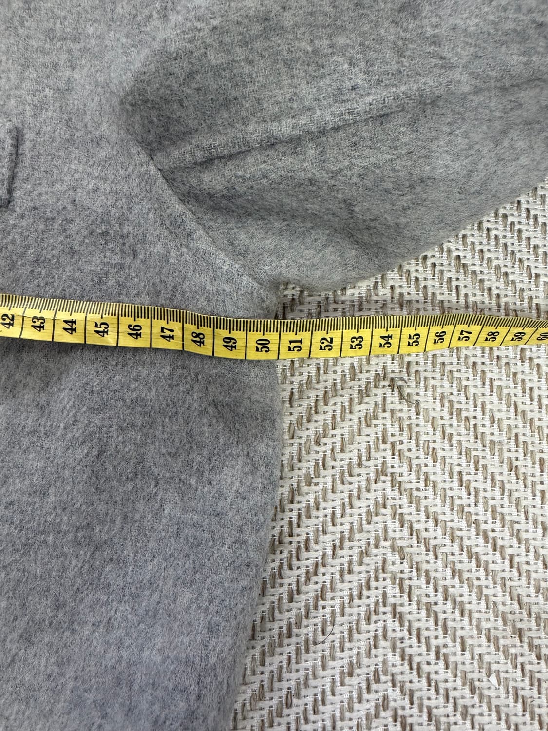 정품) 산드로 여성 간절기 그레이 코트 36 상품이미지8