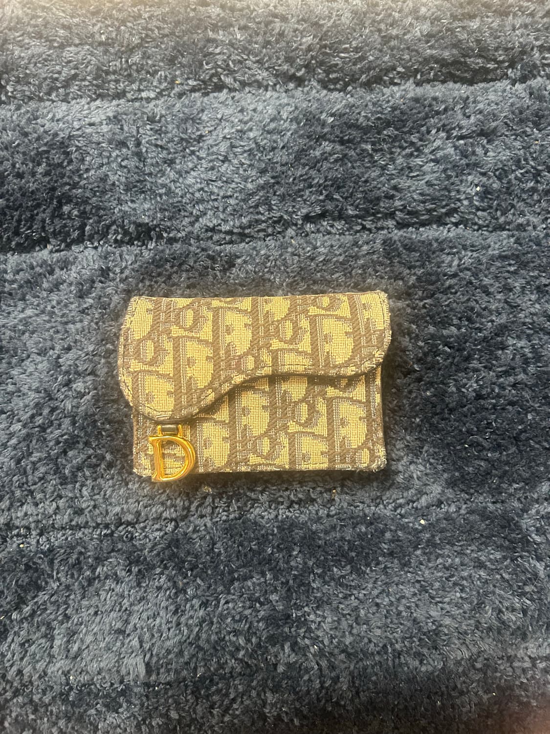 디올 오블리크 새들 카드지갑 정품 상품이미지1