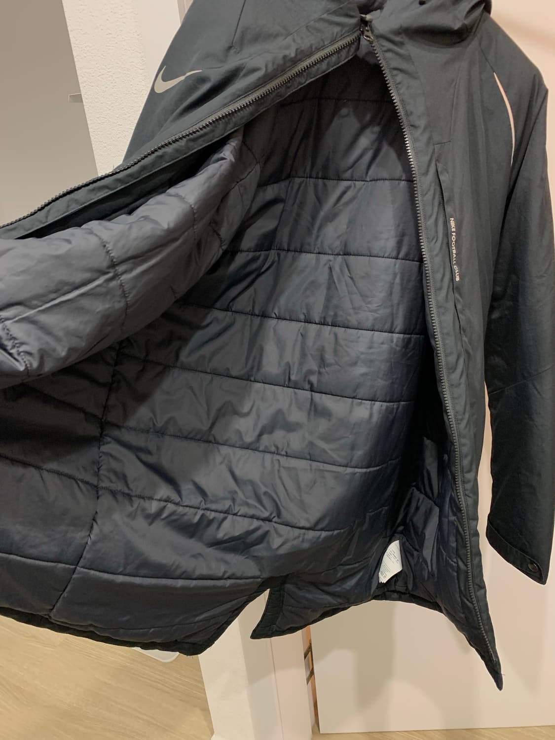 나이키 올드스쿨 FC 축구 패딩 후드 M 남95 상품이미지7