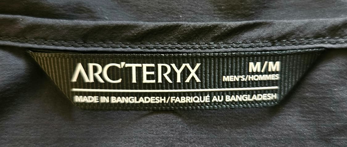 (매장정품)아크테릭스 스쿼미시 후디 블랙 M(100~105) 새제품급 상품이미지3