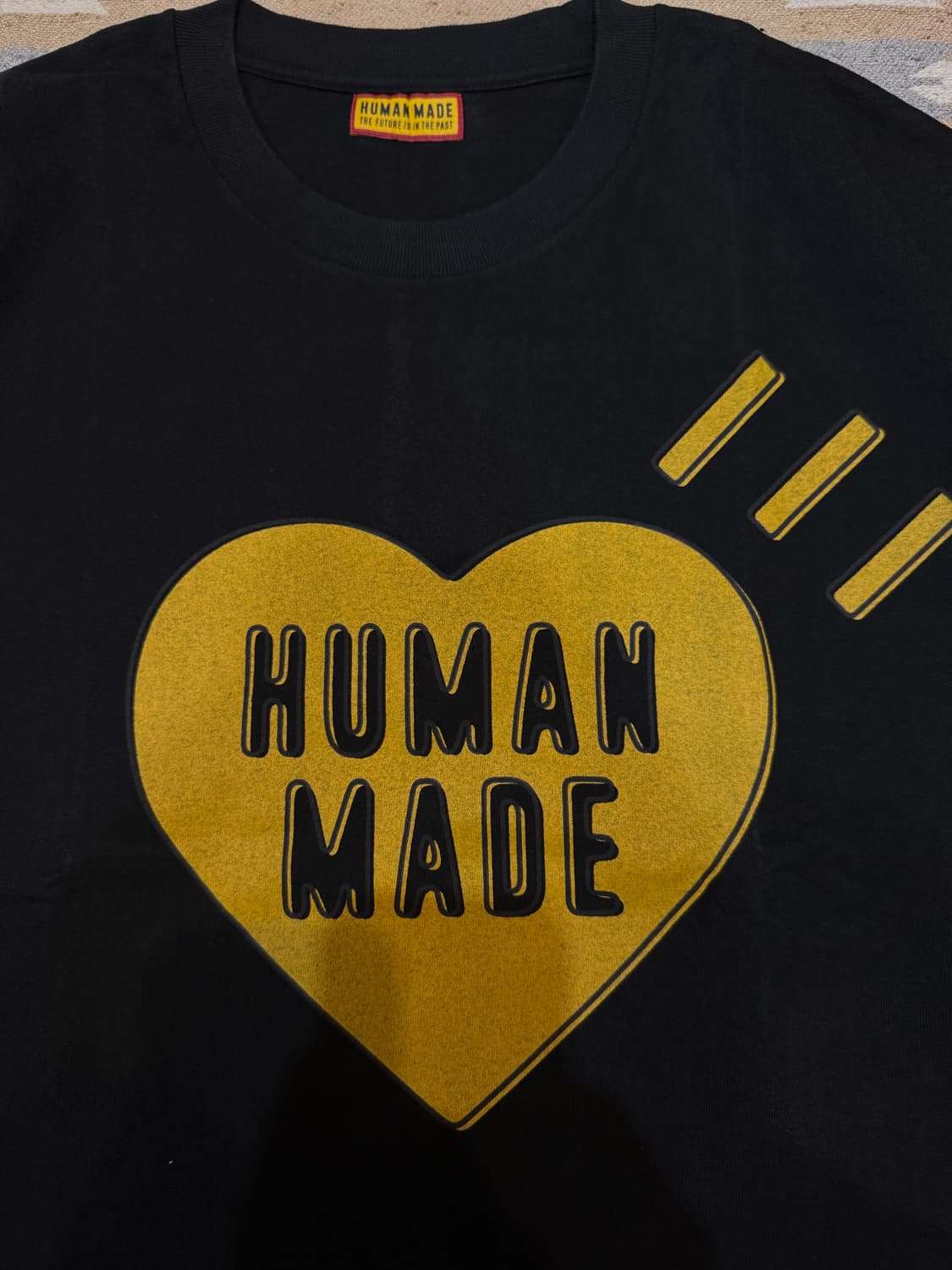 [XXL] 휴먼메이드 그래픽 롱슬리브 티셔츠 블랙  상품이미지5