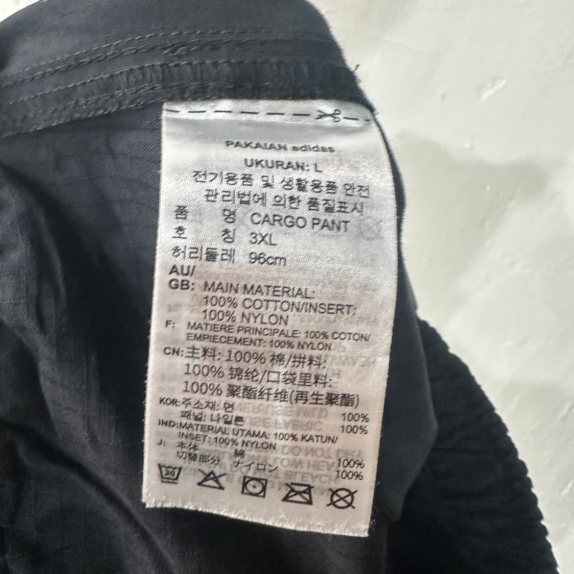 아디다스 카고팬츠 110 상품이미지5