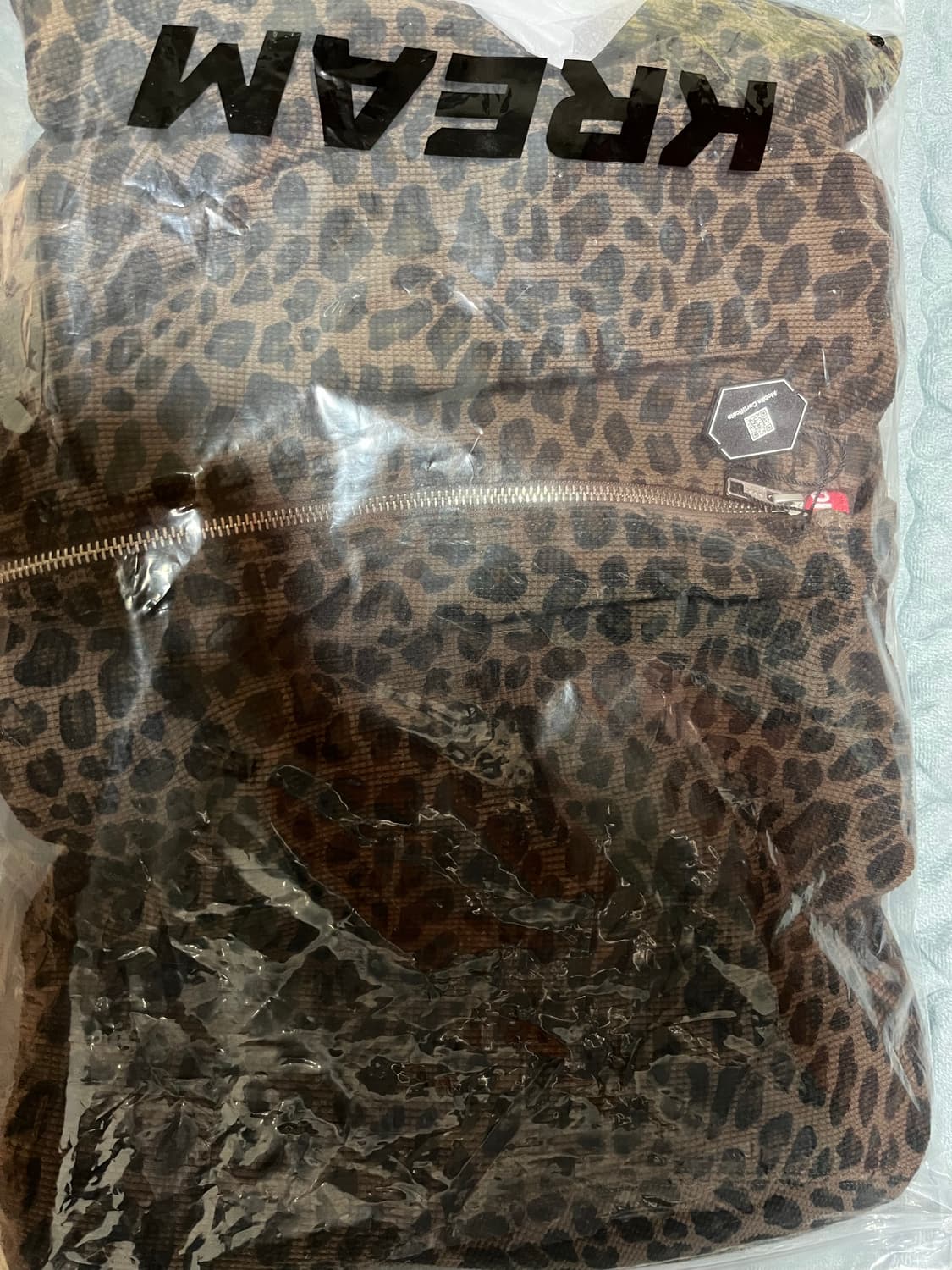 슈프림 레오파드 후드집업 상품이미지1