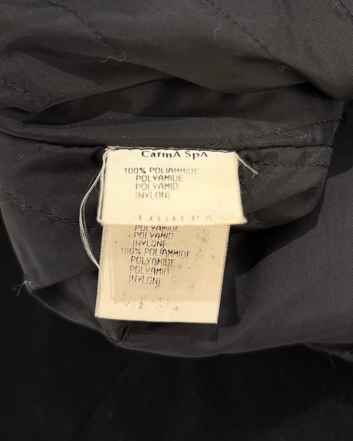 카스텔바작 x 피너츠 블랙 90s 스누피 울 자켓 상품이미지8