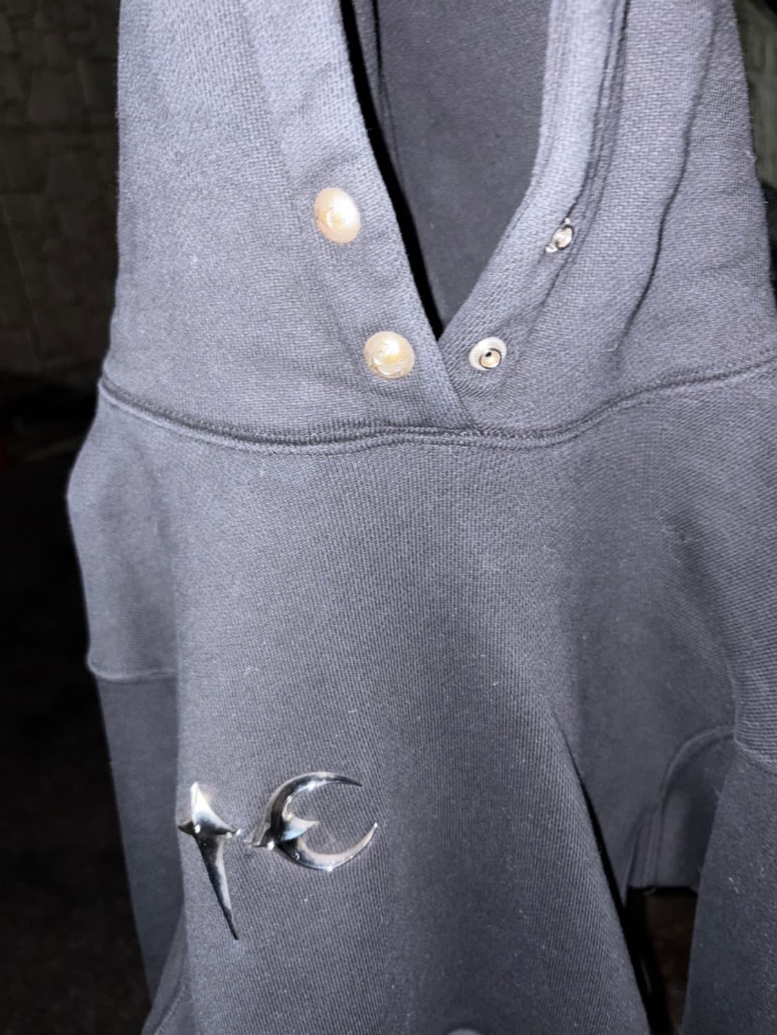 떠그클럽 아머후드 (1)사이즈 블랙 상품이미지4