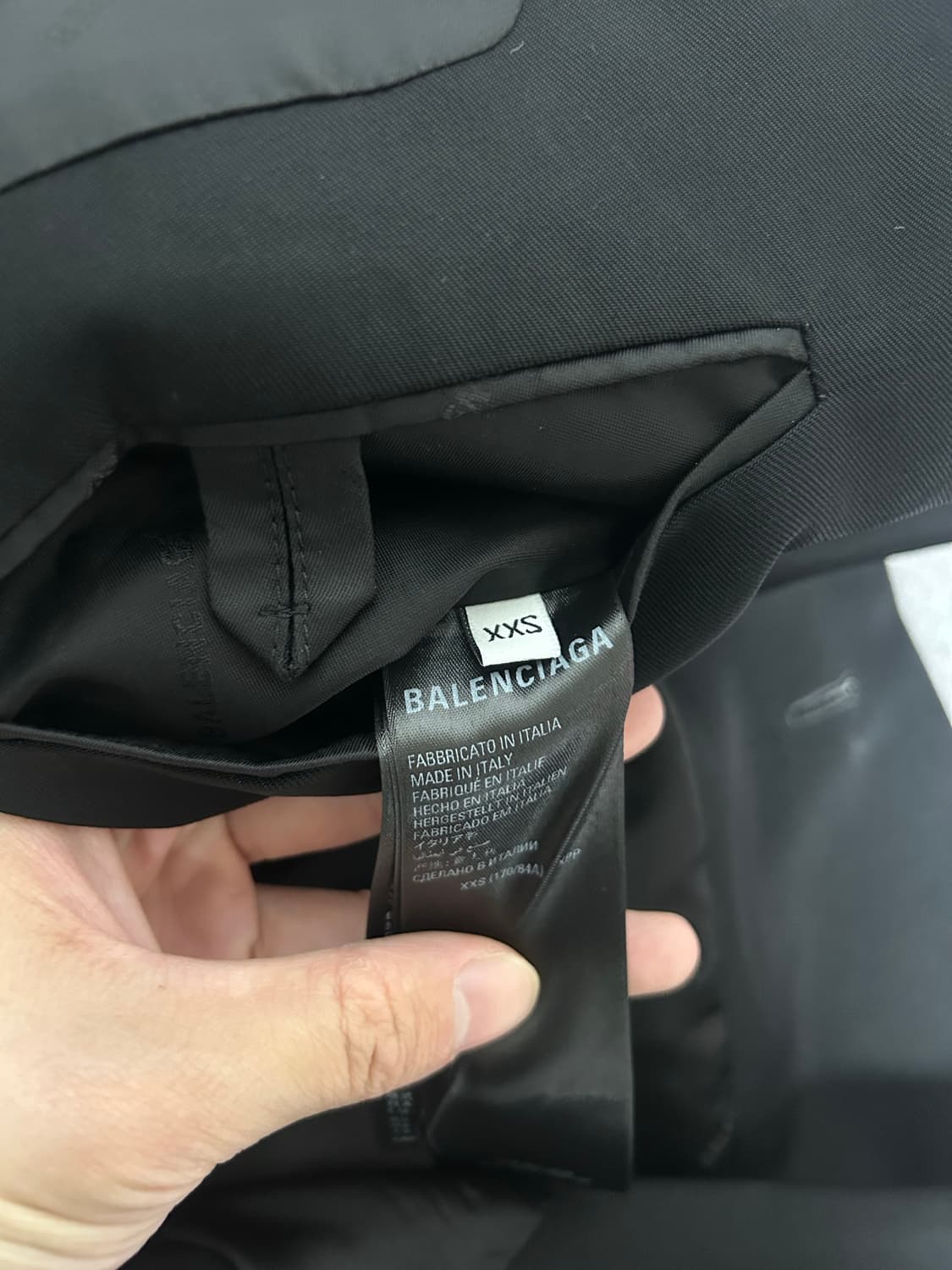 [XXS] 발렌시아가 아디다스 테일러드 오버사이즈 블레이저 상품이미지4