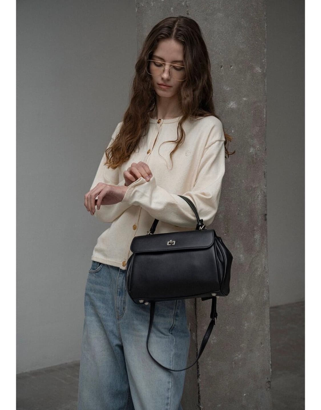 siyazu 시야주 미첼백 블랙 입니다 상품이미지7