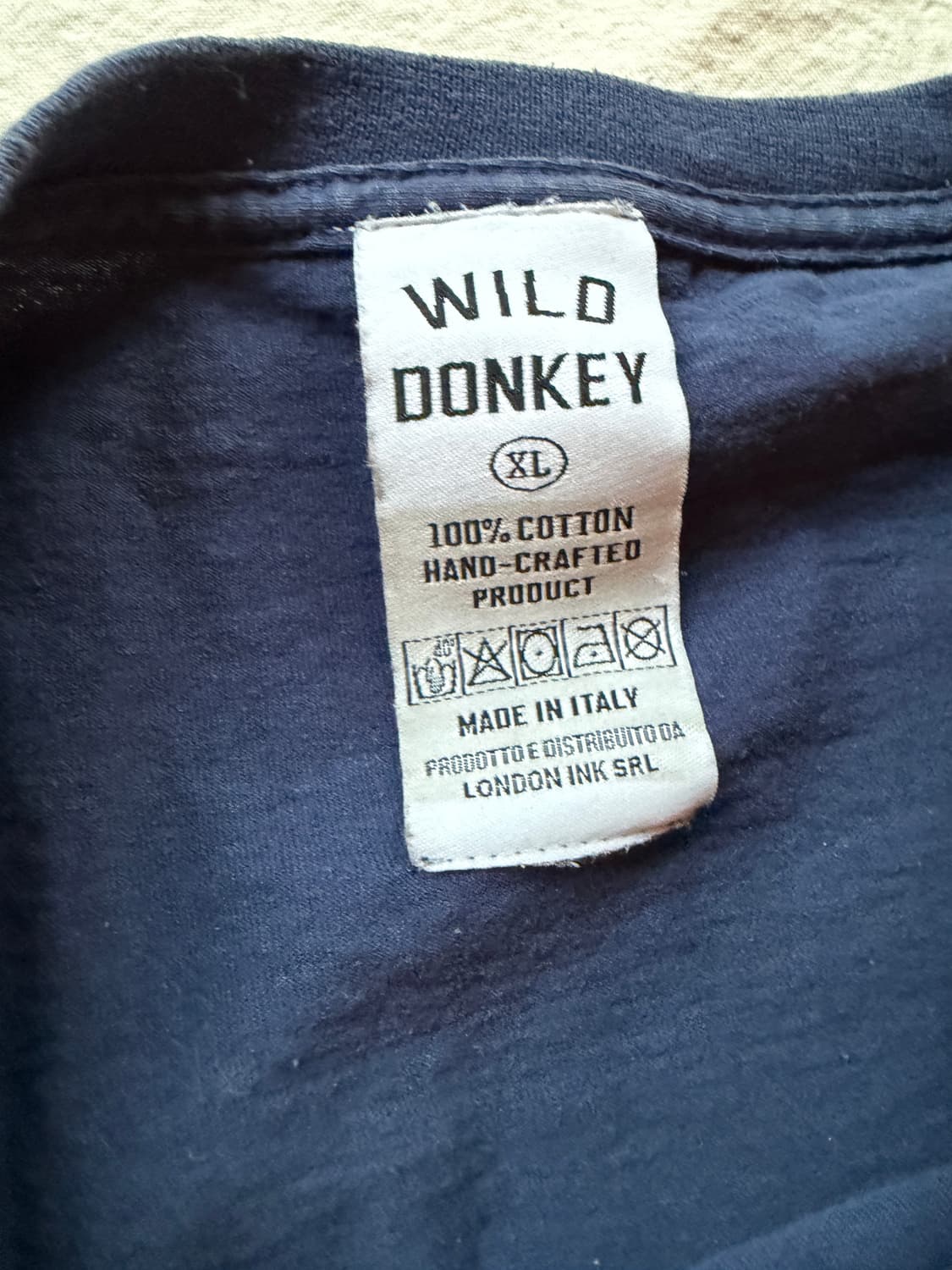 와일드동키 스누피 티셔츠 XL 네이비 상품이미지4