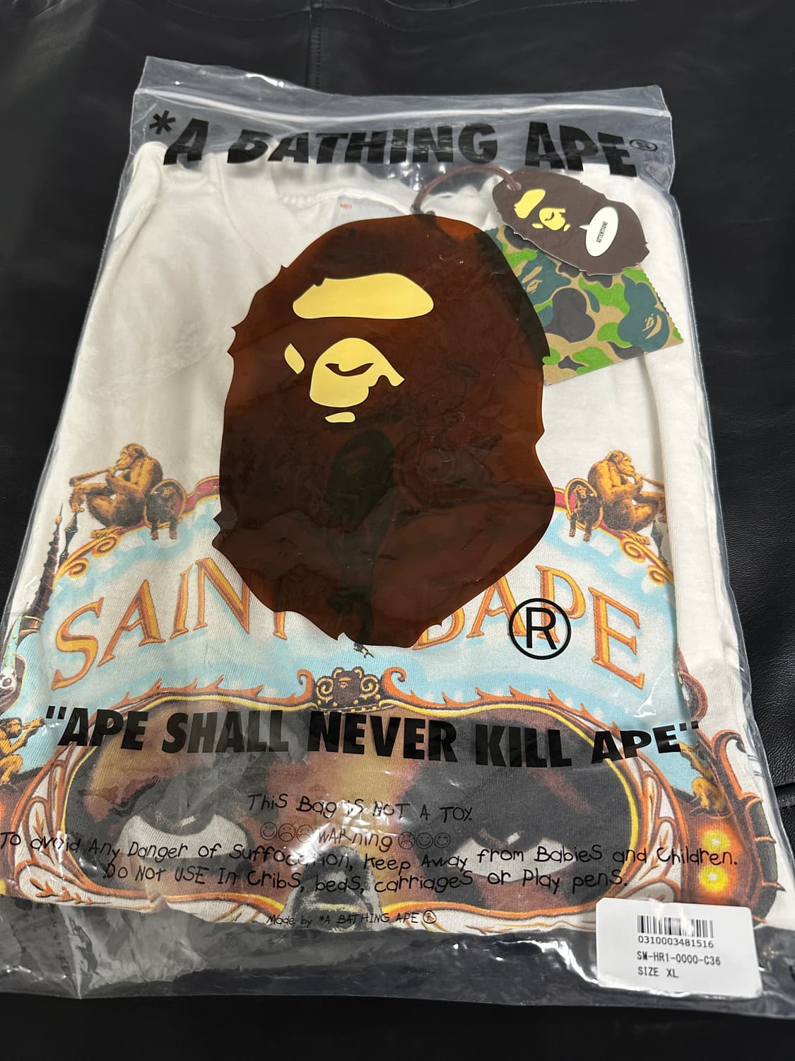 (Xl) 세인트 미카엘 x 베이프 마이클잭슨 반팔 상품이미지1