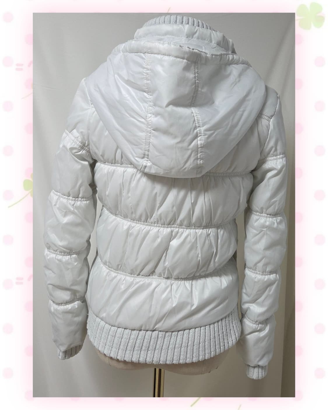 MANGO 하늘색 패딩 상품이미지5