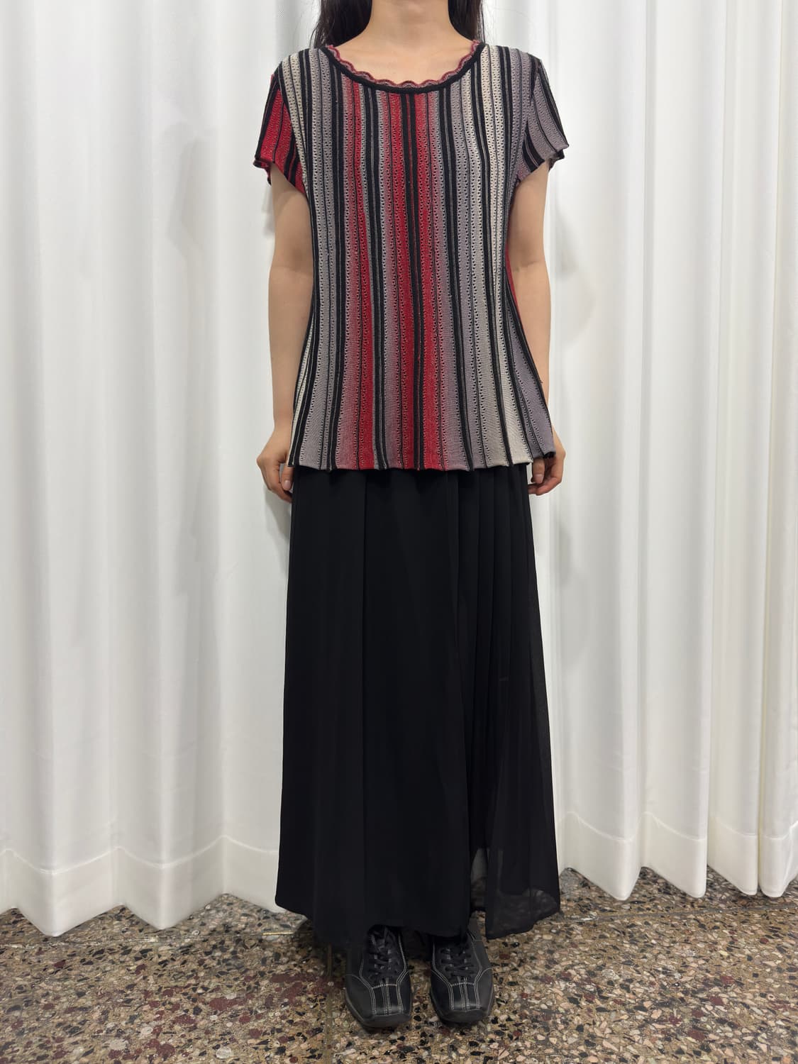pleats detail skirtpants 상품이미지2