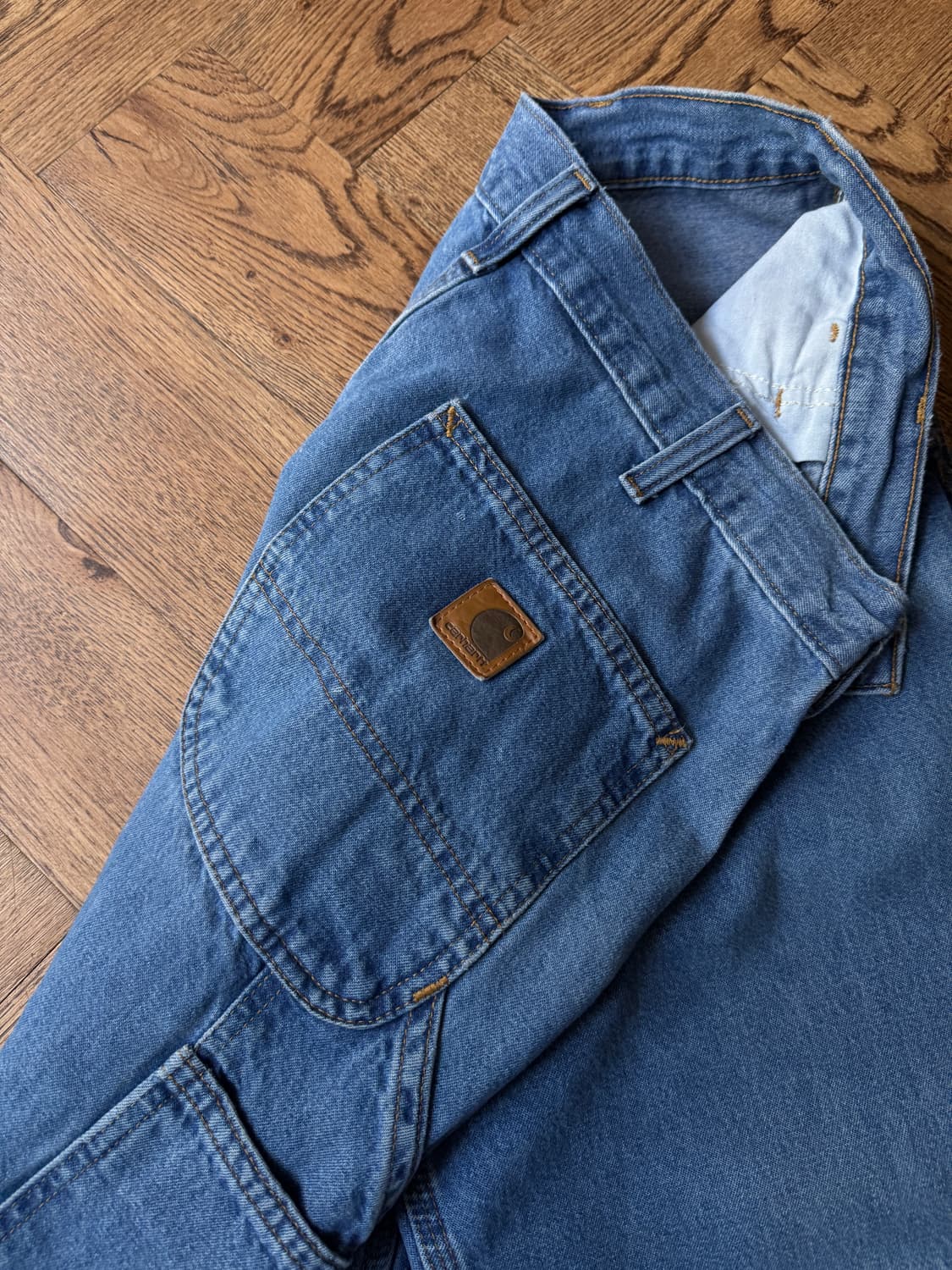 [34]칼하트 USA 싱글니 워크 데님 팬츠 상품이미지5