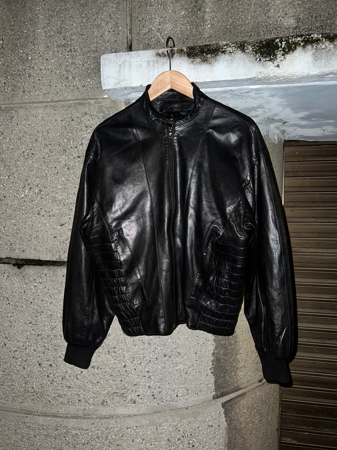 80s 클로드 몬타나 아카이브 레더자켓 상품이미지1