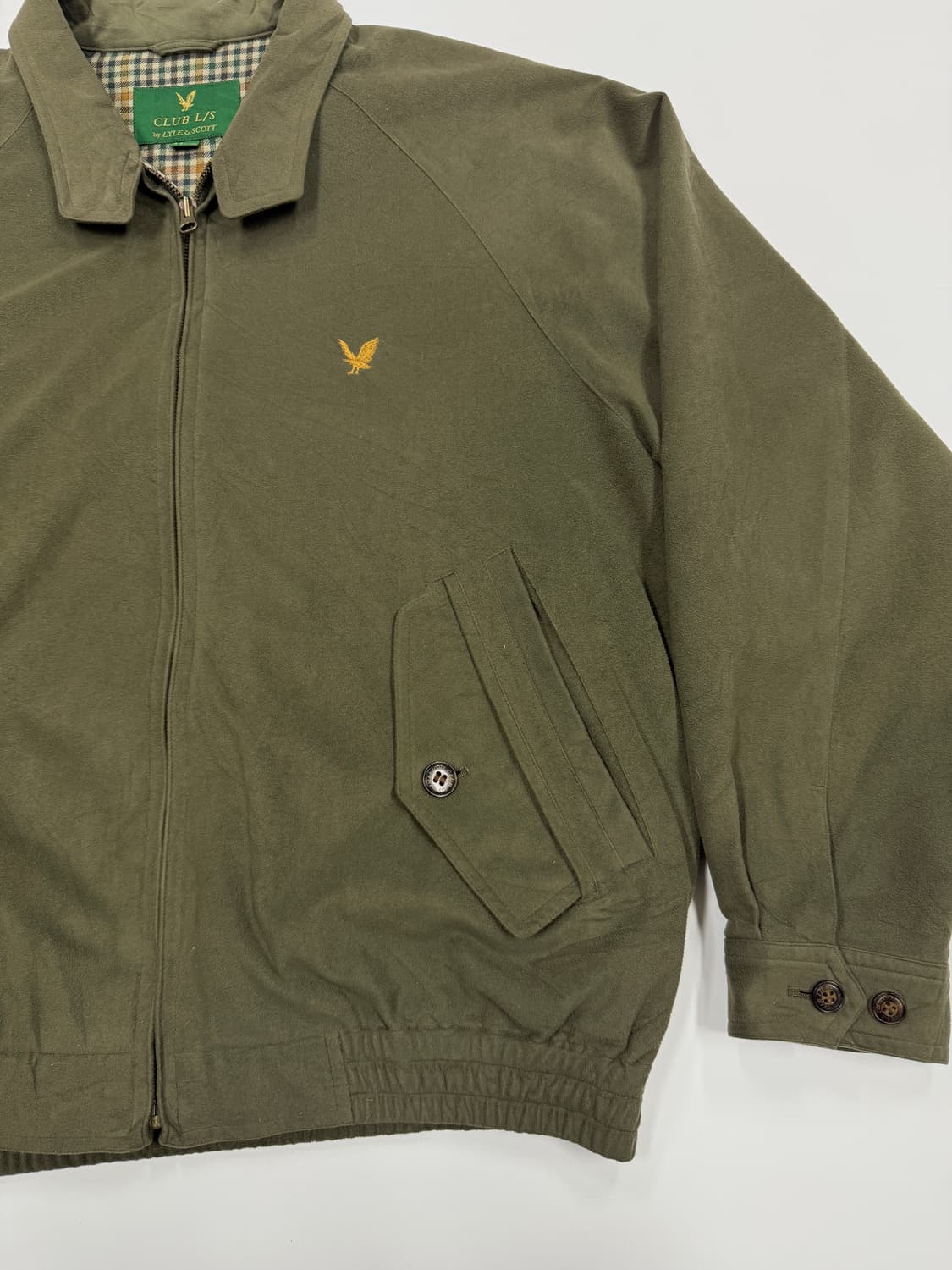 라일앤스콧 카키 봄버자켓 상품이미지4