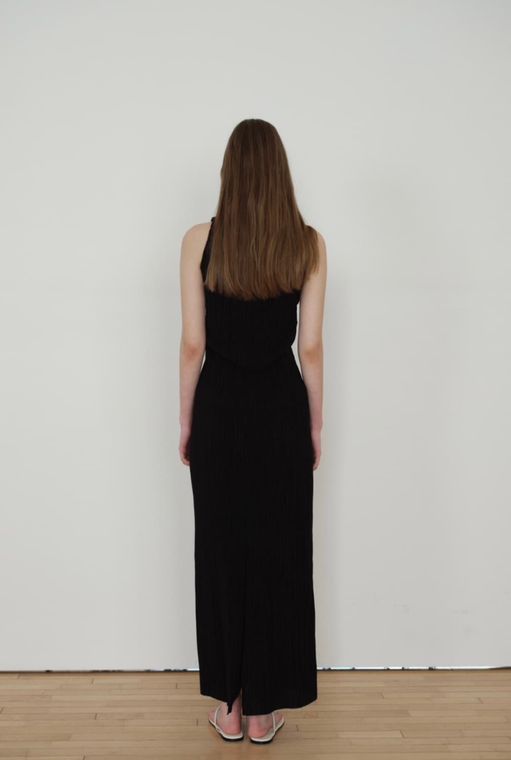 아르토 Pleated Skirt_Black 상품이미지4