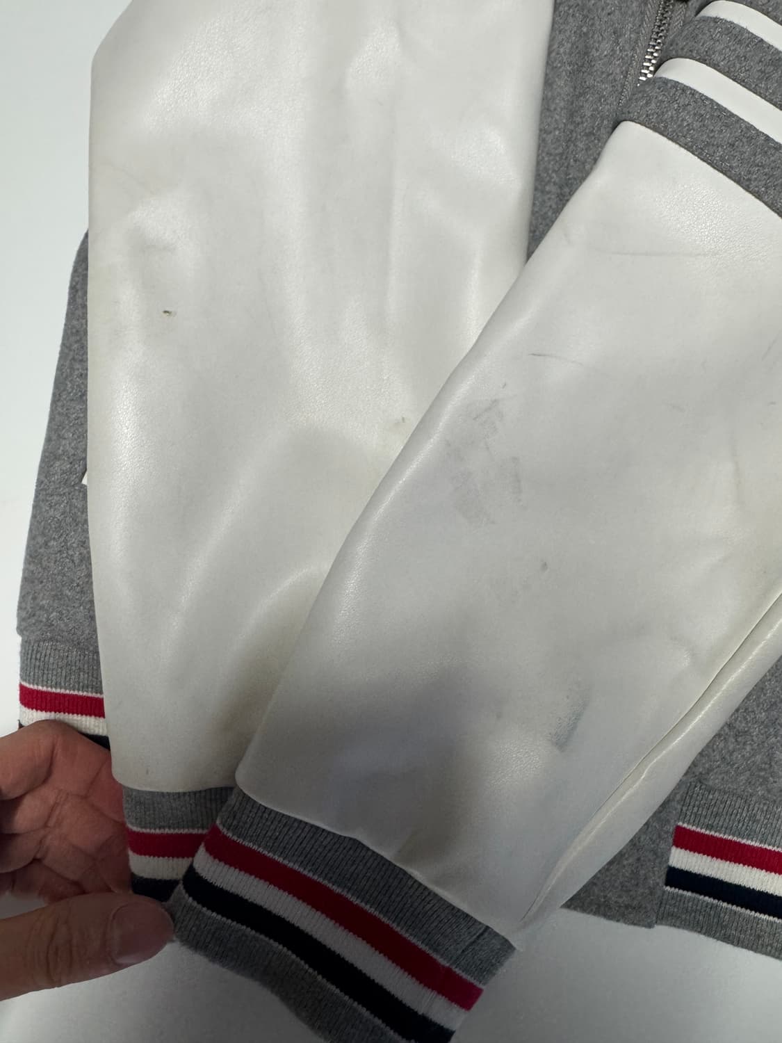 희귀!! 여성 일본 톰브라운 키즈 4바 바시티 자켓 140 xs ~ s 상품이미지7