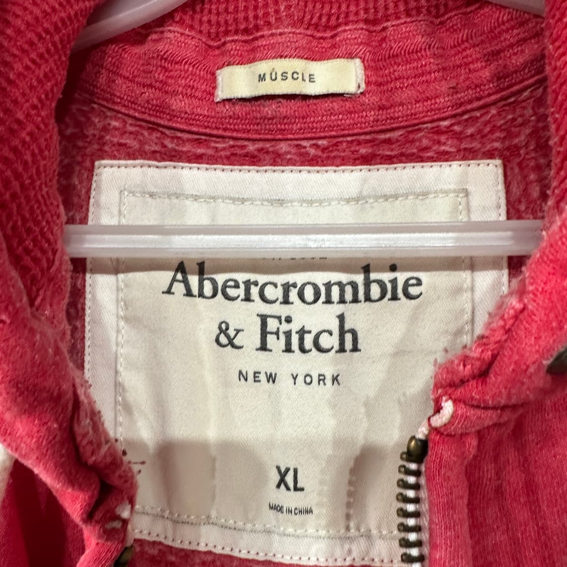 아베크롬비 후드집업 XL 상품이미지3