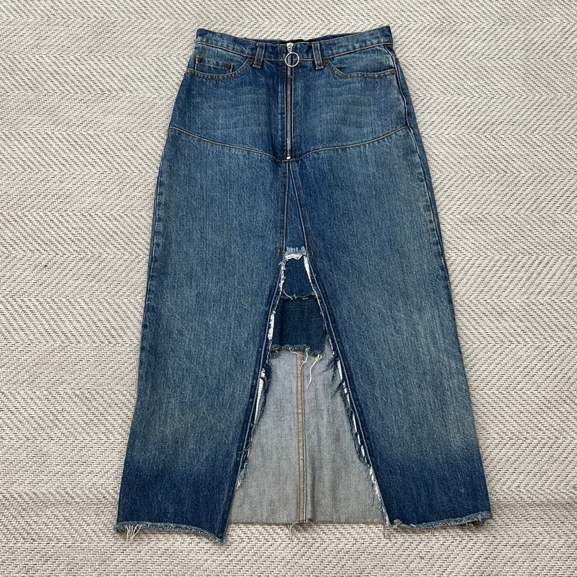 더쿠플스 데님스커트 r3390 상품이미지1