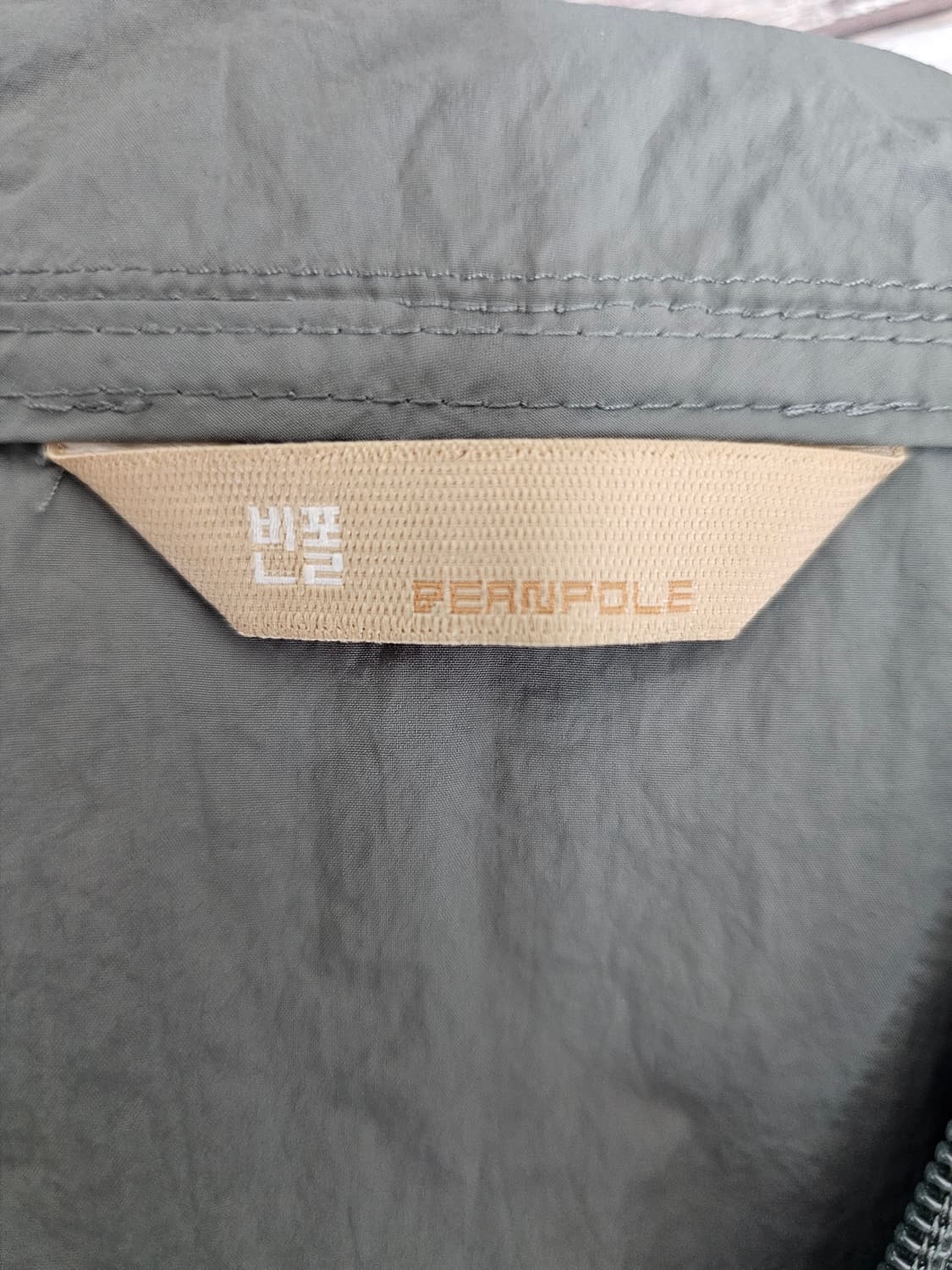 빈폴 반팔 아노락 바람막이 L 상품이미지3