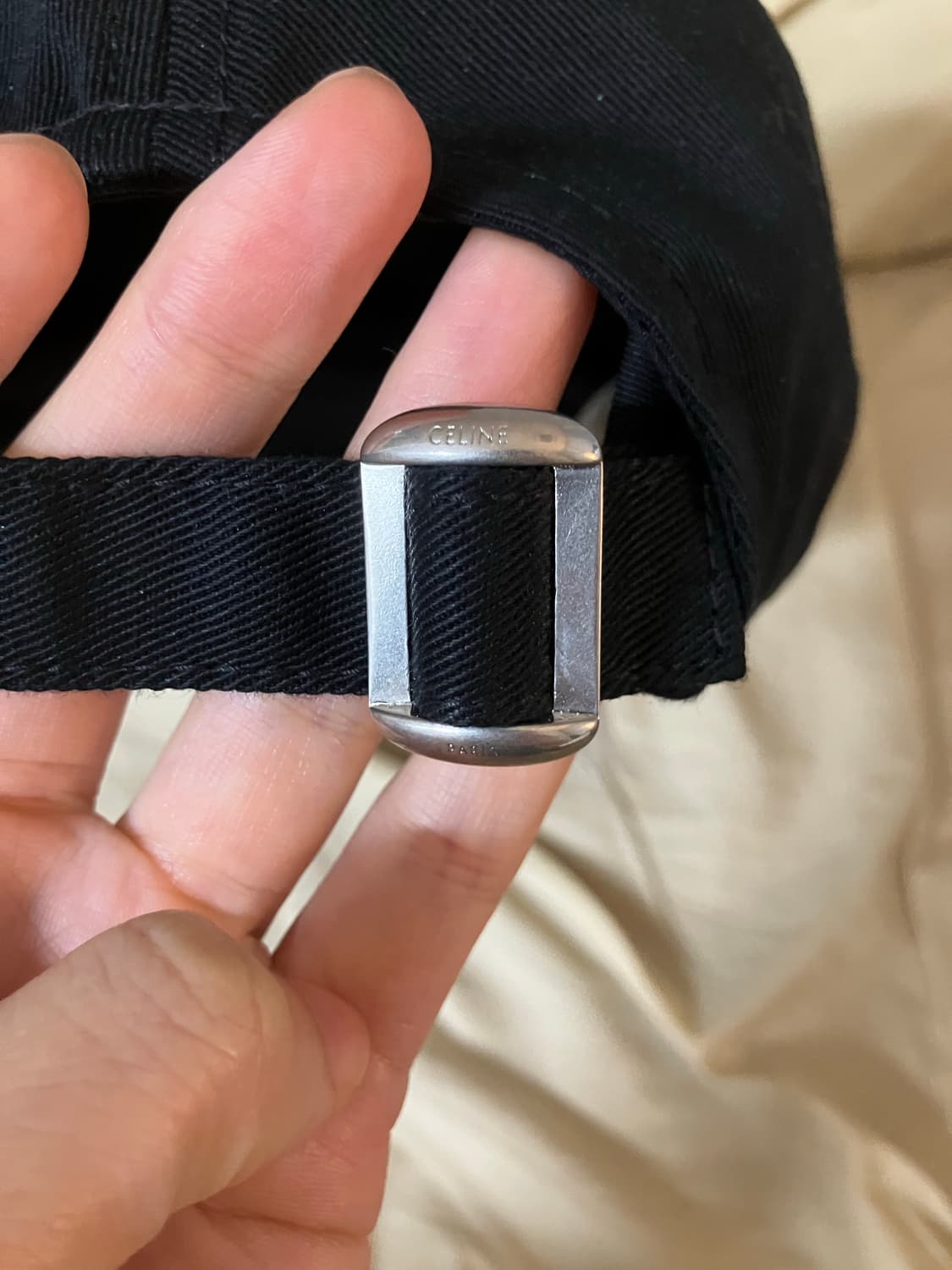 셀린느 볼캡 네이비 상품이미지4