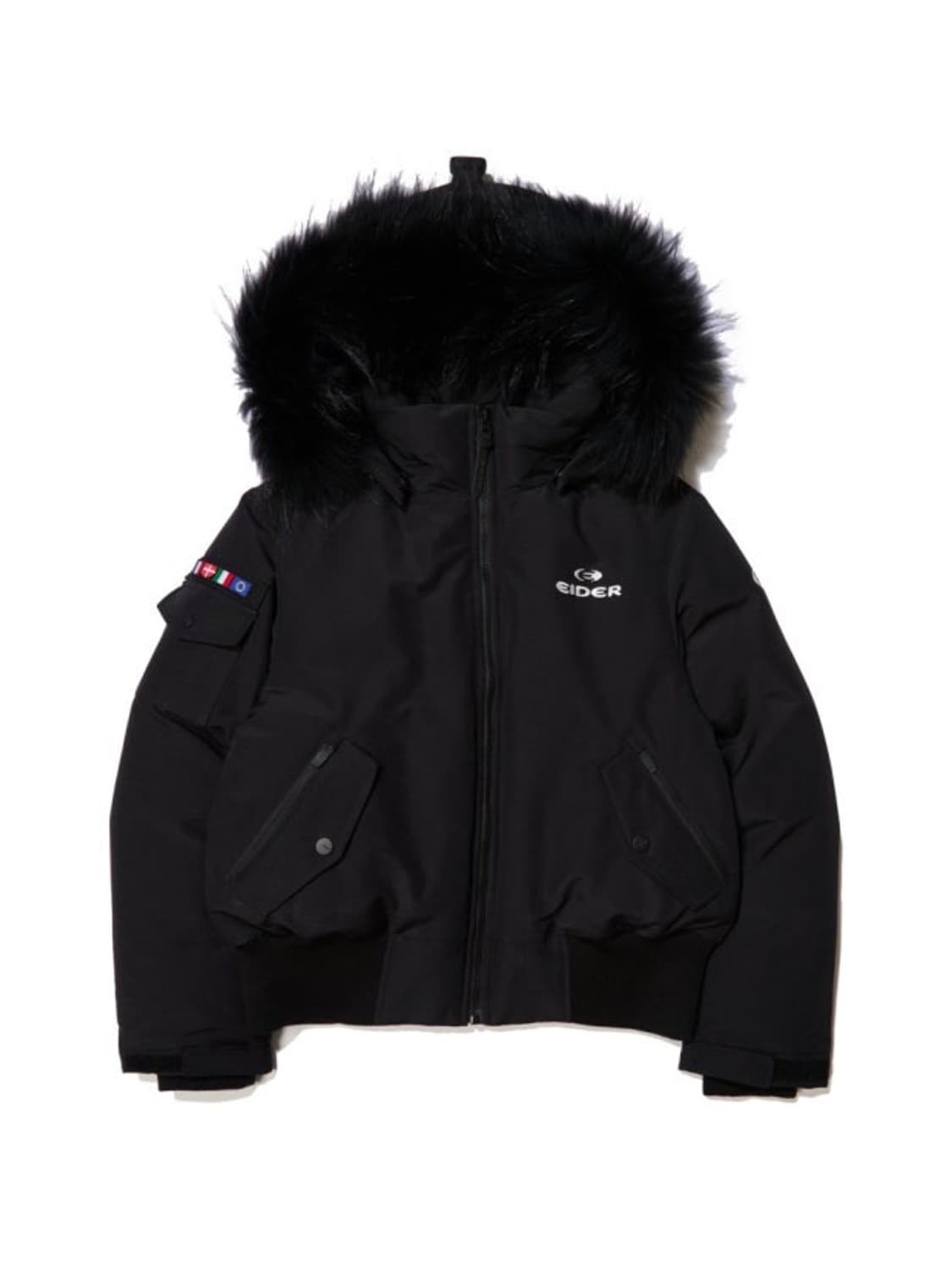 아이더 스투키 패딩 블랙 S 상품이미지1