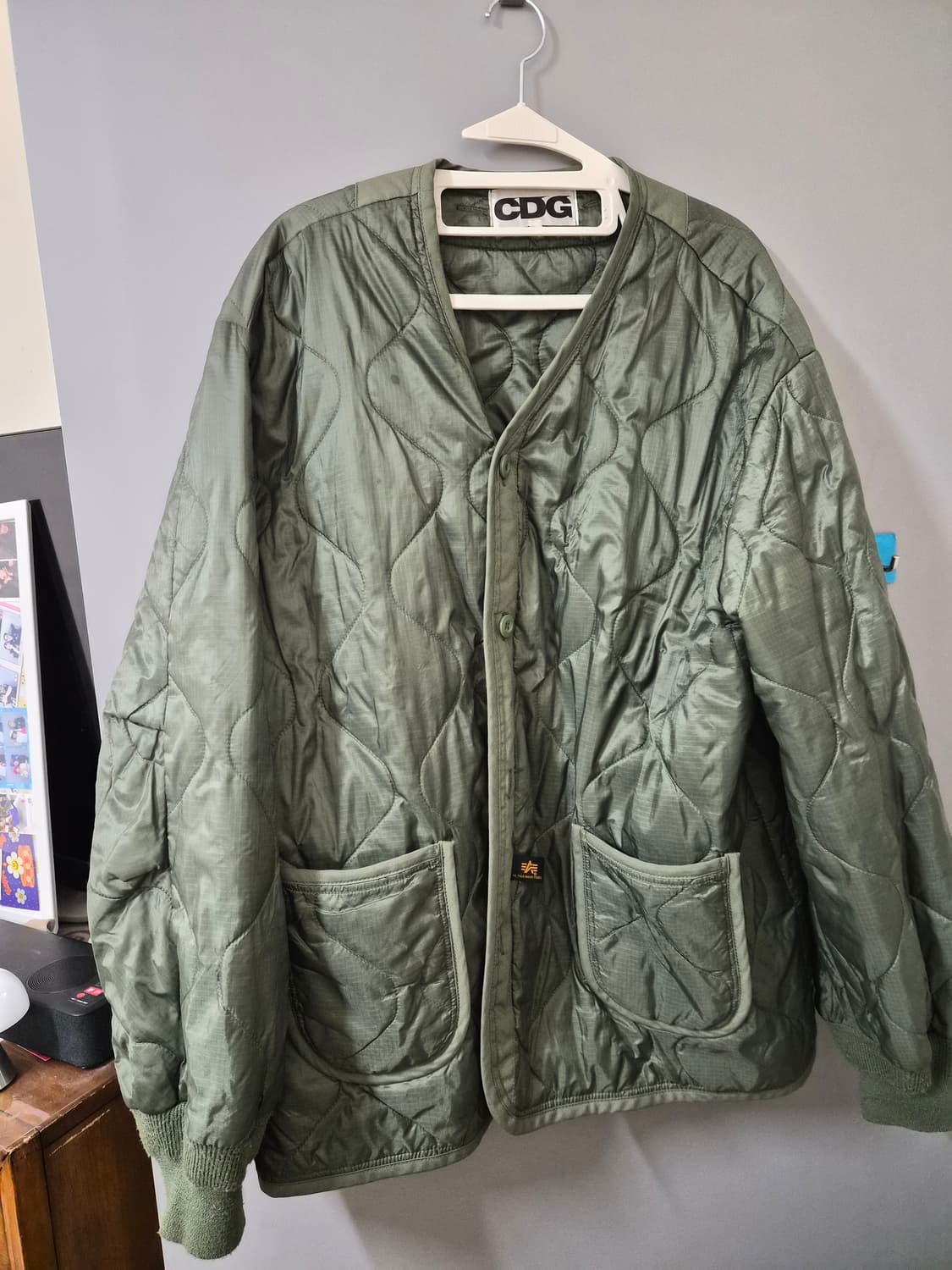 Cdg 알파 깔깔이 xl 상품이미지1