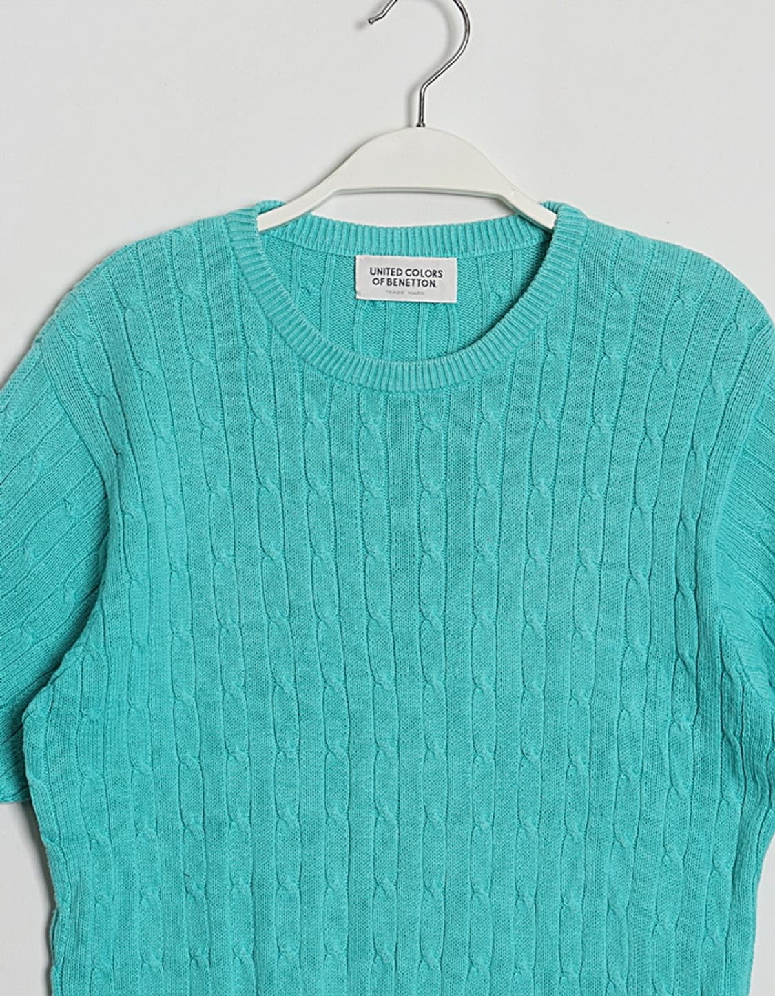 BENETTON S/S Cable Knit 상품이미지1