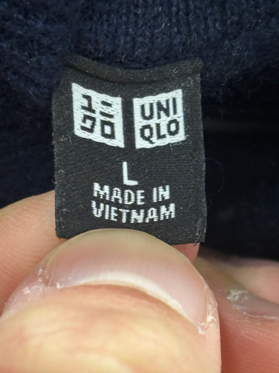 유니클로 캐시미어 터틀넥 스웨터 L 상품이미지4