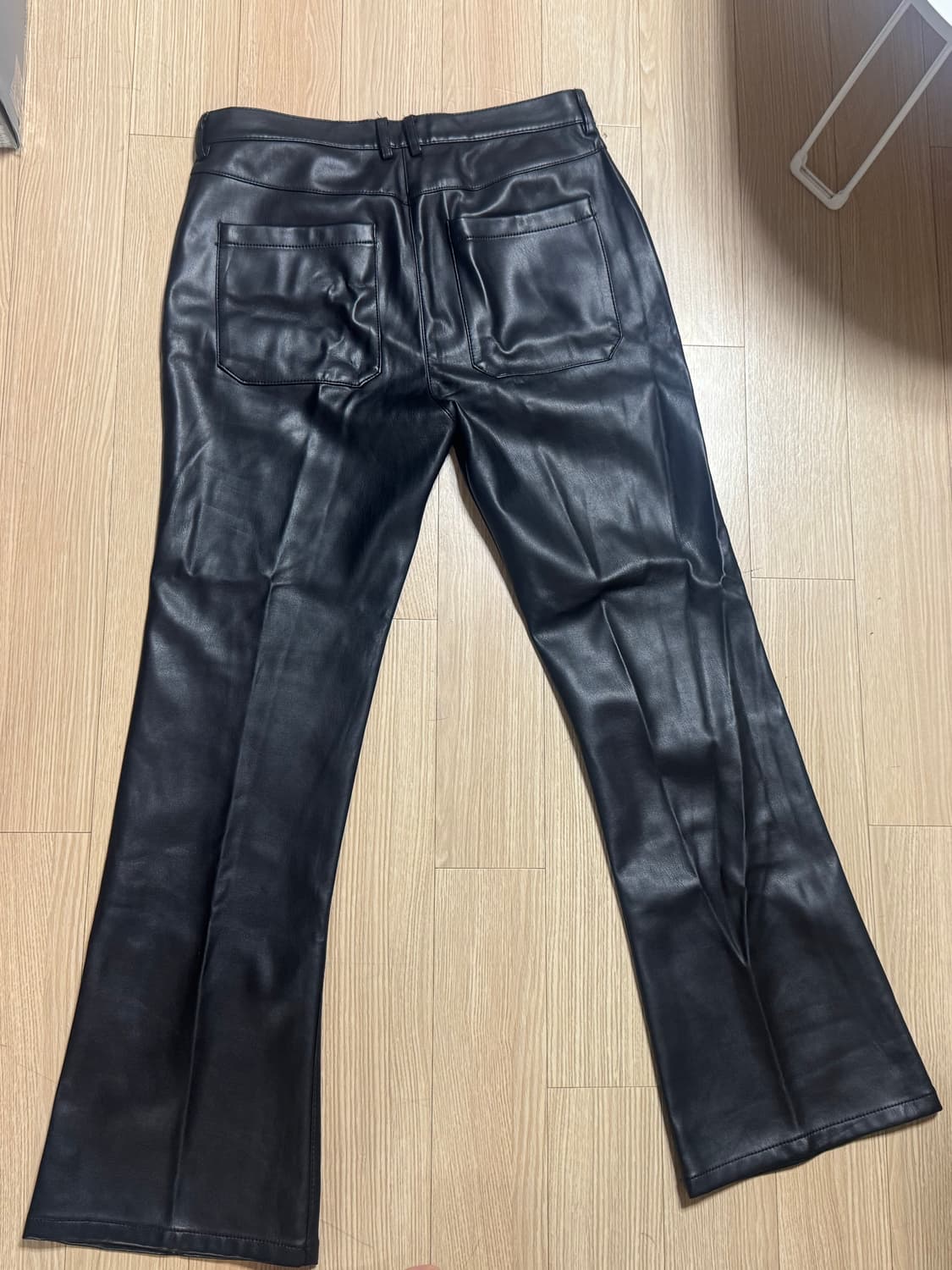 자라 플레어 레더 팬츠 상품이미지2