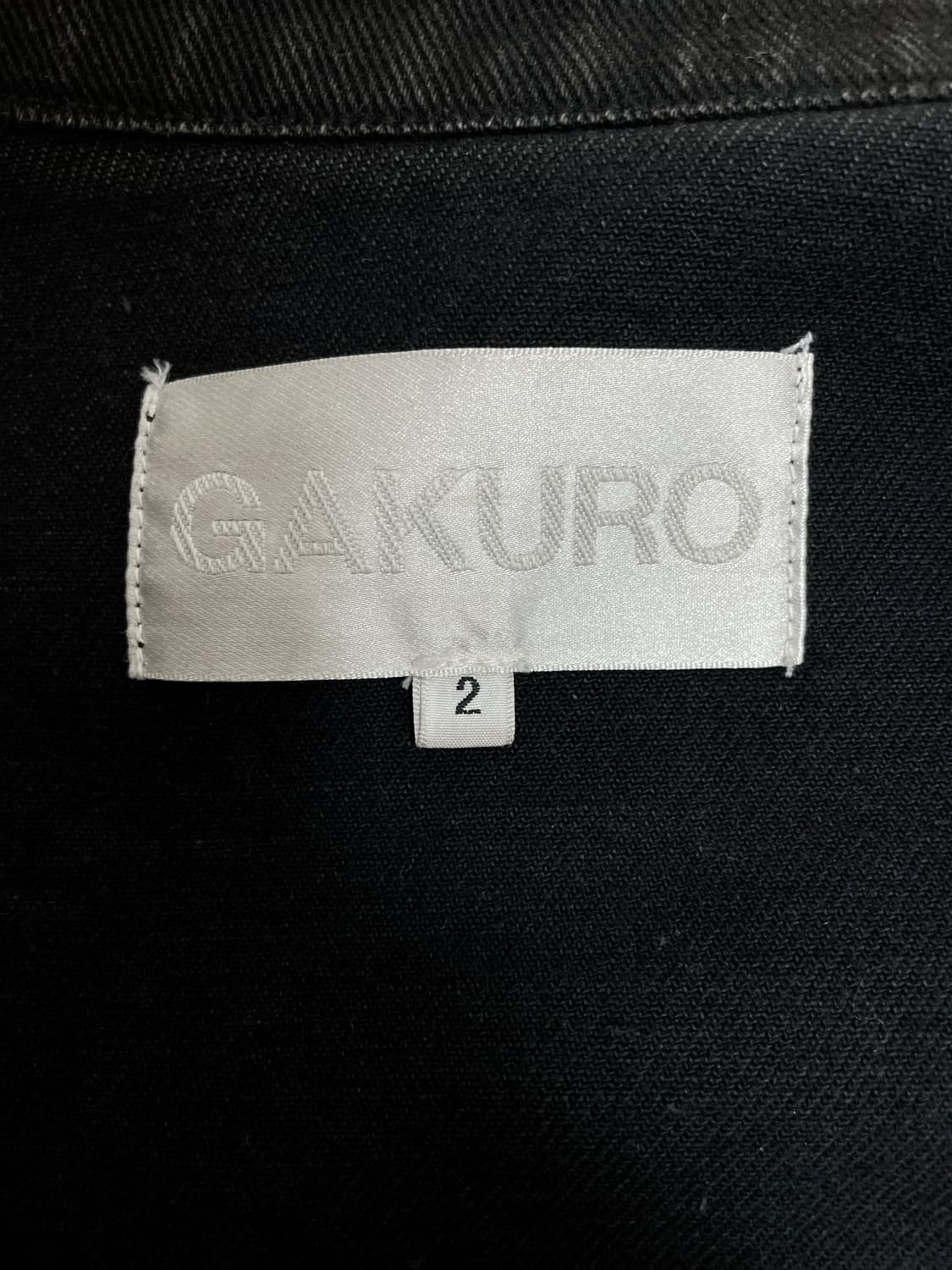 가쿠로 8디비전 뉴 스탠다드 데님 자켓 상품이미지4