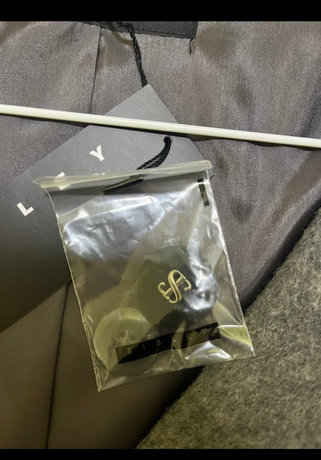 시슬리 여성 모 캐시미어 코트 새제품 (정가538,000)  상품이미지4