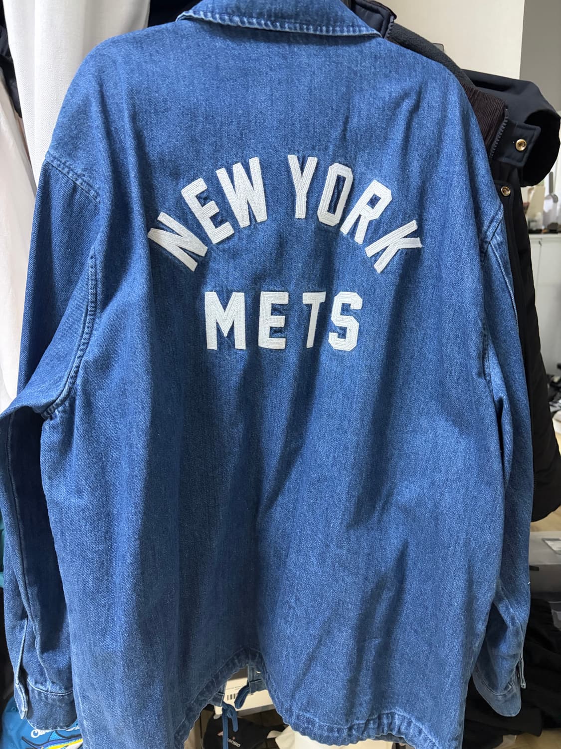 뉴에라 뉴욕 메츠 코치 데님자켓 XXL 상품이미지2