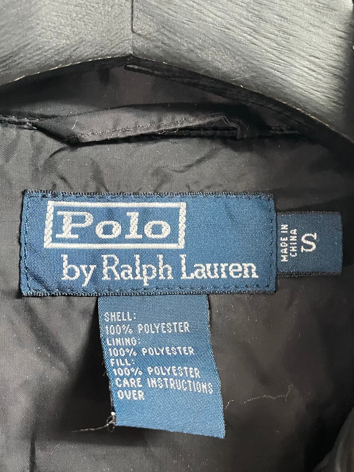 폴로 랄프로렌 블랙 퀼팅 자켓 (on.145) 상품이미지5